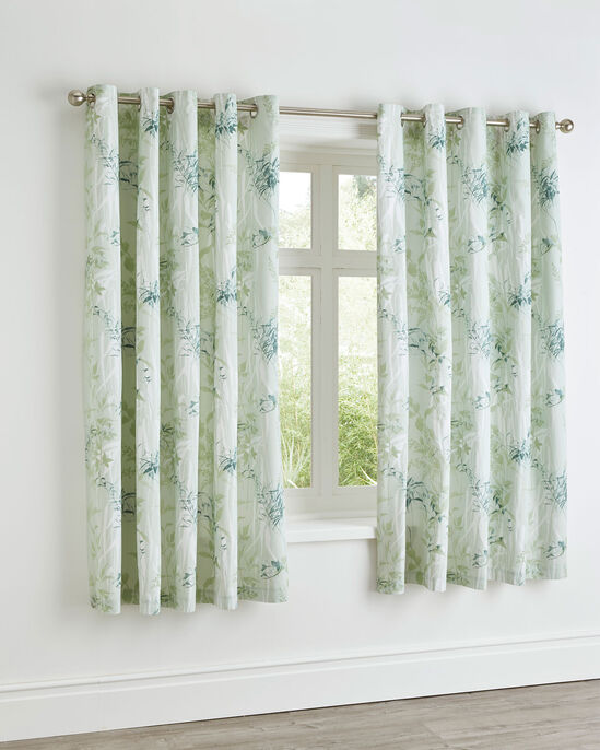 Tranquility Cotton Eyelet Curtains