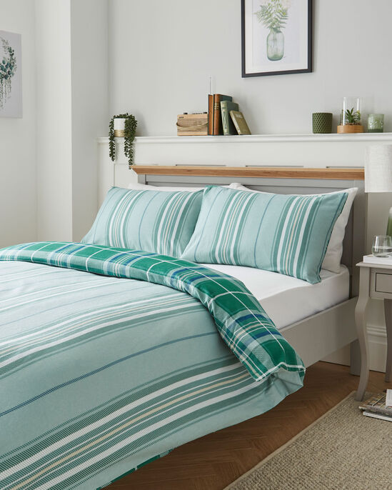 Campbell Brushed Cotton Duvet Set