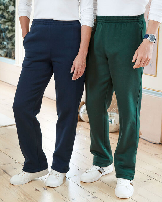 Straight Hem Jog Pants