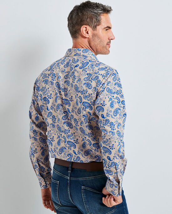 Long Sleeve Soft Touch Print Shirt