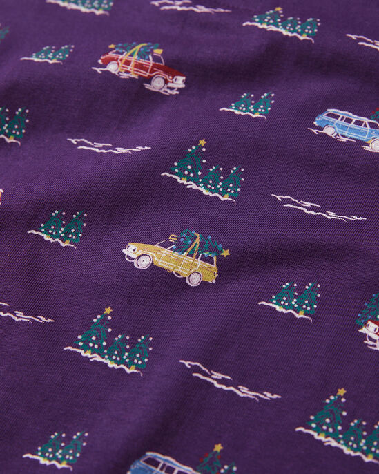 Christmas Print Polo Shirt