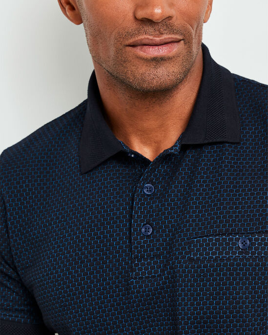 Signature Short Sleeve Textured Polo Shirt
