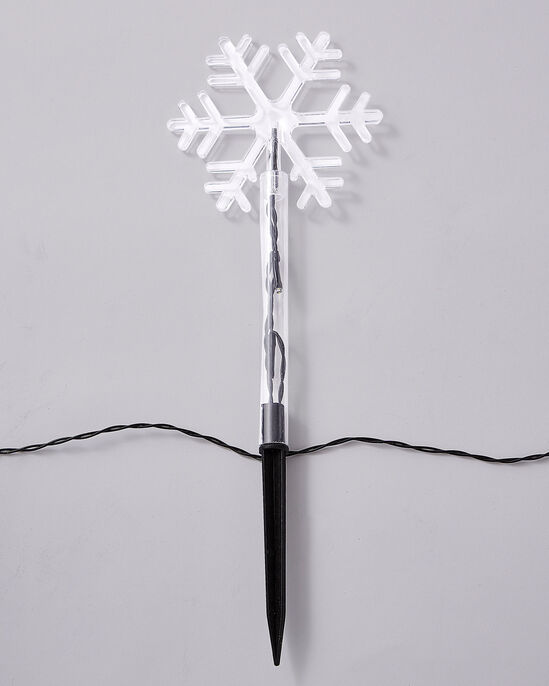 8 Snowflake Stake Lights