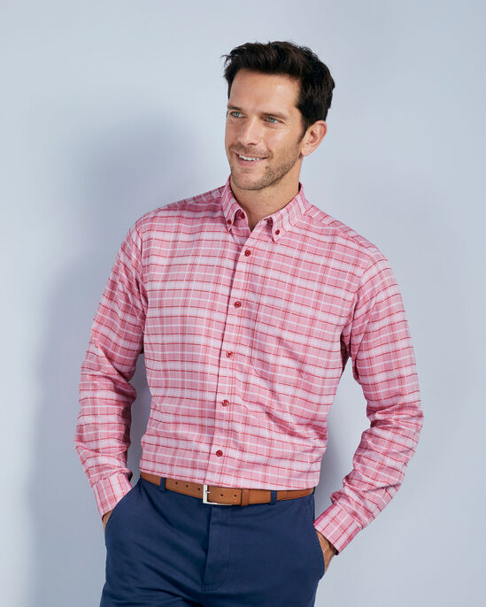 Long Sleeve Soft Touch Check Shirt