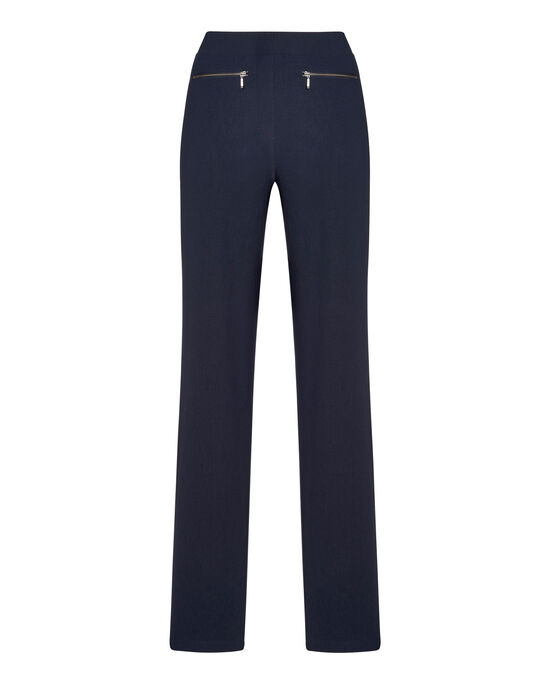 Super Stretchy Slim-Leg Pull-On Trousers