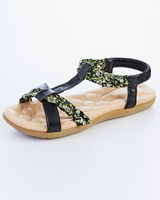 Cushioned Patterned Sandals
