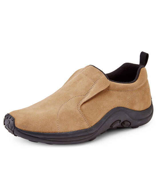 Women's Comfort Fit Suede Slip-Ons at Cotton Traders