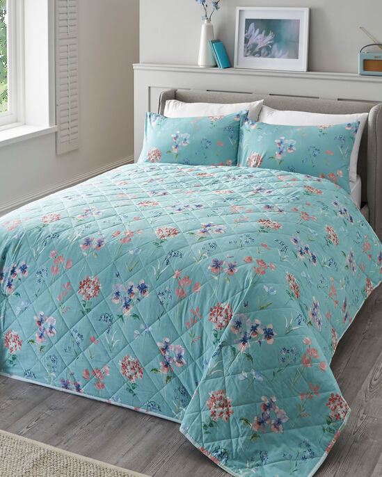 Spring Bouquet Cotton Bedspread