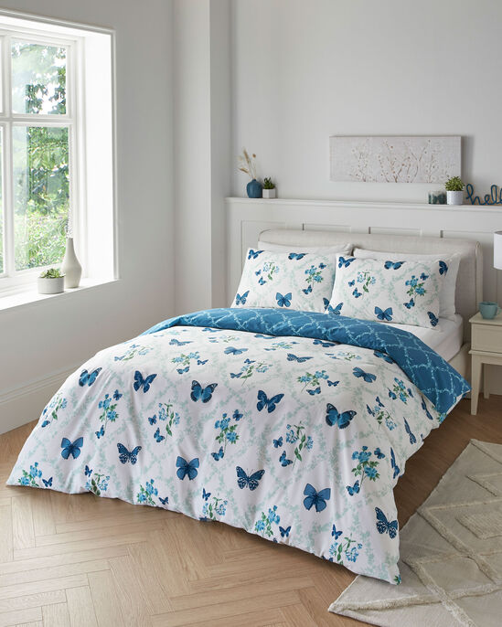 Butterfly Trellis Duvet Set
