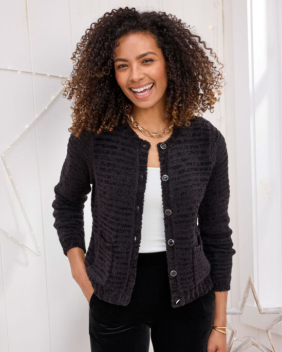 Textured Cardigan