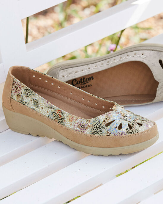 Flexisole Slip-on Flower Shoes
