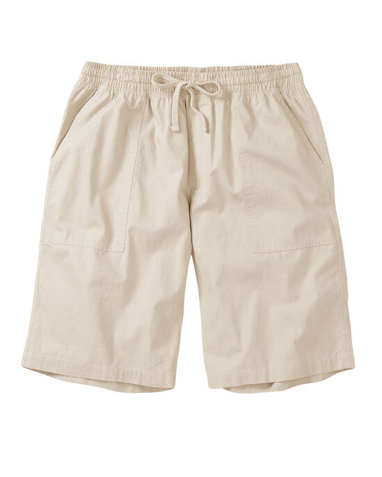 Cotton Pull-On Shorts at Cotton Traders