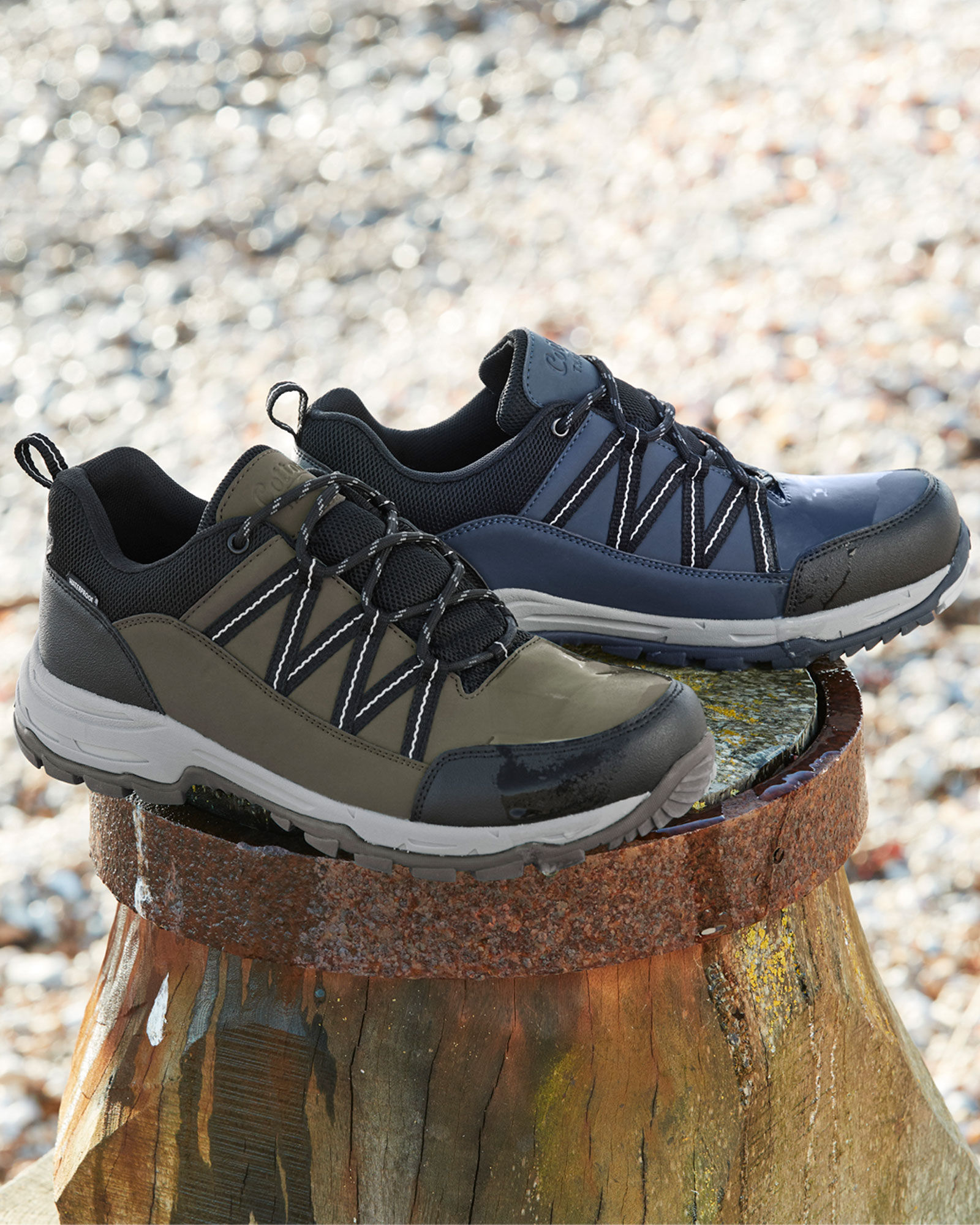 Hydroguard Tape Detail Walking Shoes