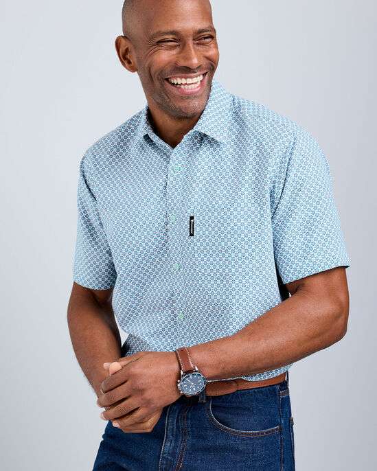 Guinness™ Short Sleeve Soft Touch Geo Print Shirt