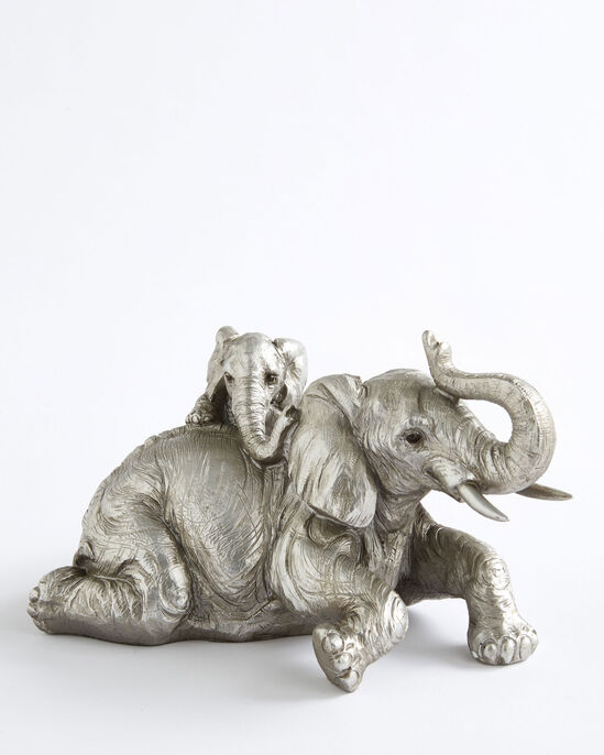 Elephant and Calf Ornament