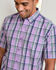 Short Sleeve Casual Check Shirt