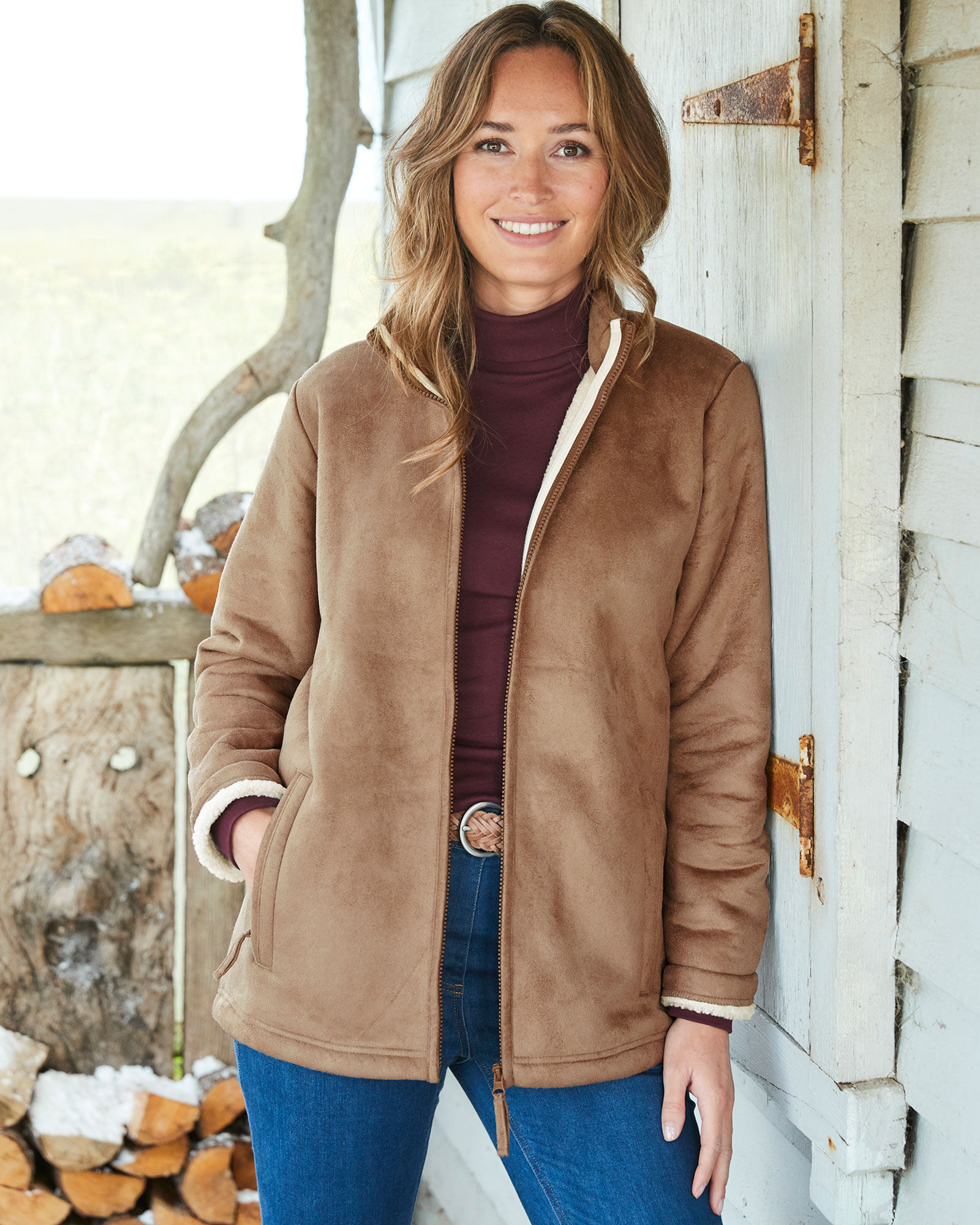 Cotton traders ladies fleeces discount