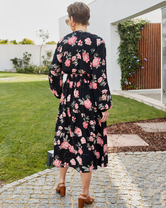 Crinkle Boho Maxi Dress