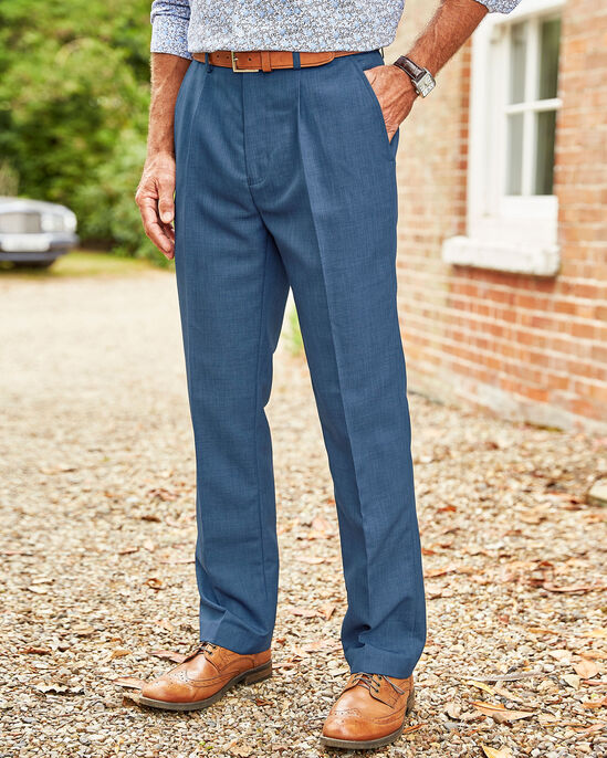 Pleat Front Supreme Trousers