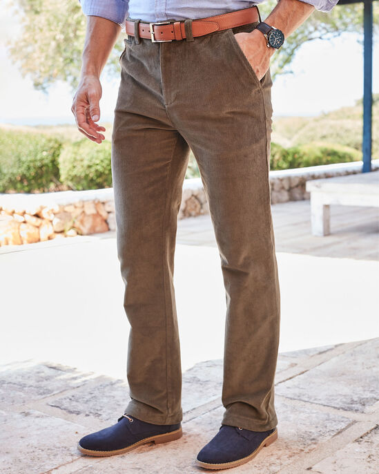 Stretch Cord Comfort Trousers