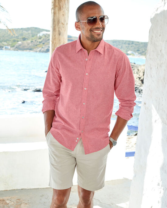 Long Sleeve Cotton-Rich Shirt 