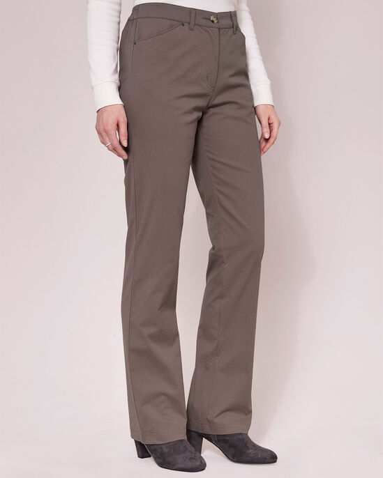 Classic Straight-Leg Chino Trousers