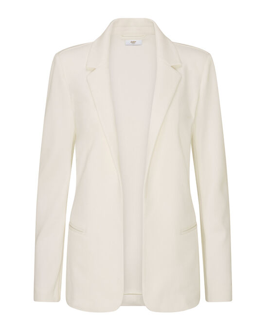 Textured Jersey Unlined Blazer