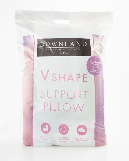 V-Shaped Support Pillow & Pillowcase