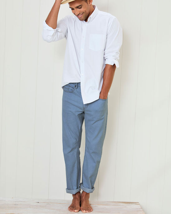 Straight Fit Stretch Jeans