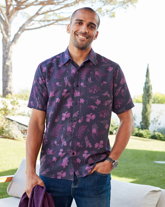 Short Sleeve Soft Touch Print Shirt
