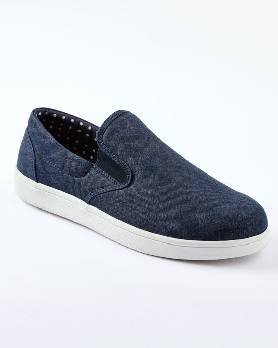 Canvas Slip-On Pumps