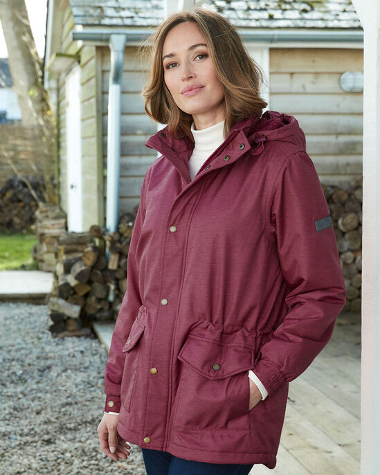 Fleece-Lined Waterproof Coat