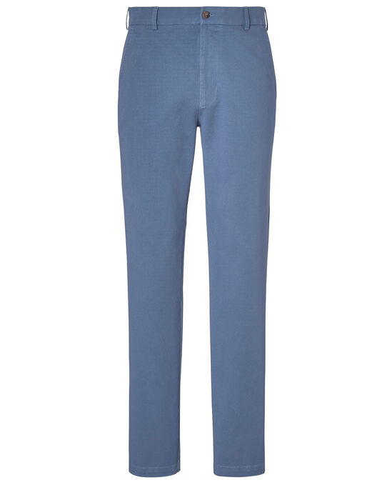 Flat Front 4-Way Stretch Chino Trousers
