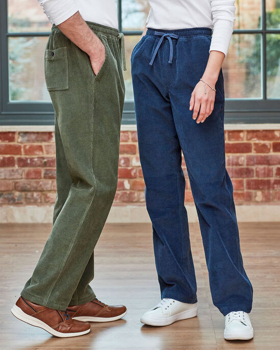Cord Pull-on Trousers