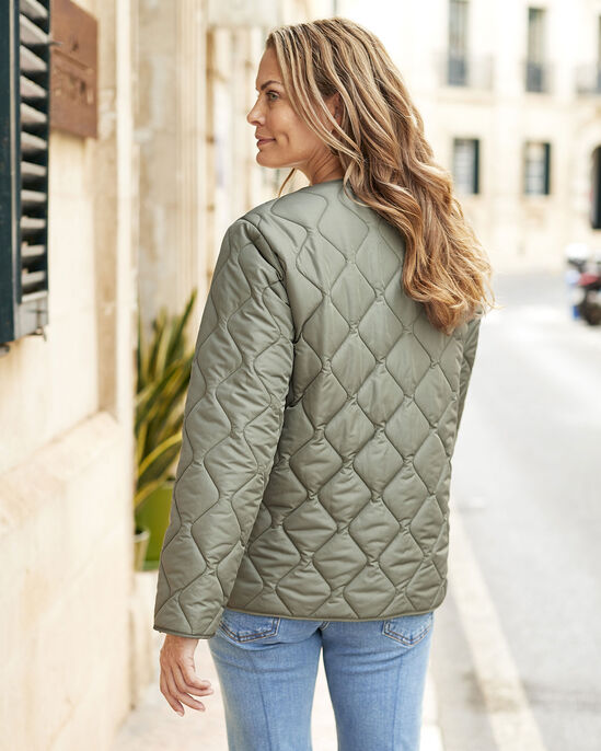 In-The-Clouds Quilted Jacket