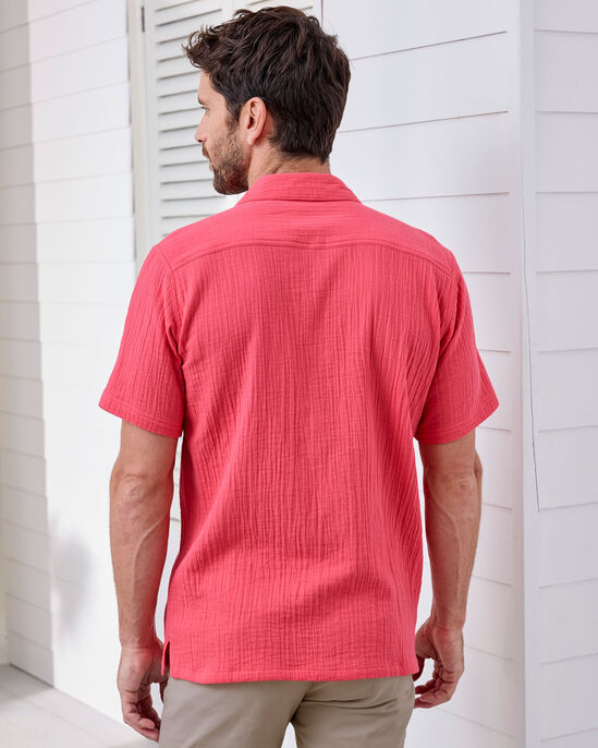 Short Sleeve Relaxed Cotton Shirt