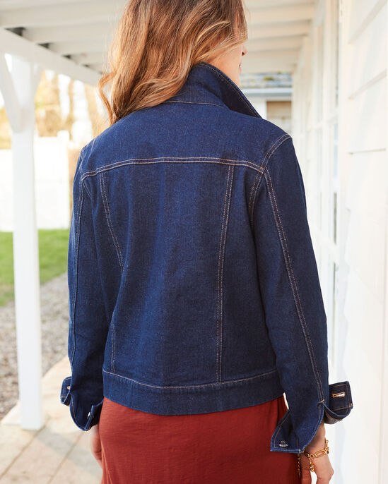 The Sherpa Collar Denim Jacket