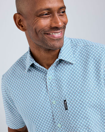 Guinness™ Short Sleeve Soft Touch Geo Print Shirt