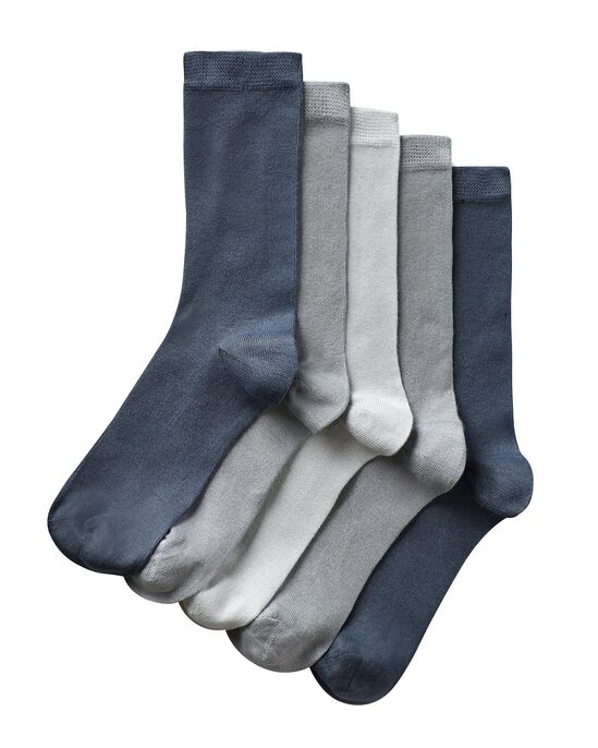 5 Pack Comfort Top Bamboo Socks