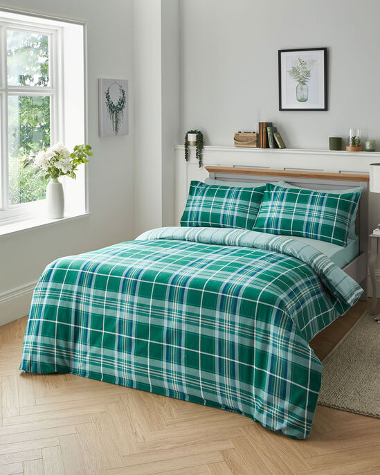 Campbell Brushed Cotton Duvet Set