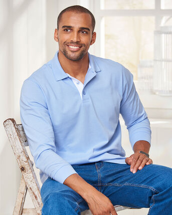 Long Sleeve Polo Shirt