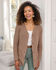Longline Ribbed Cotton Cardigan