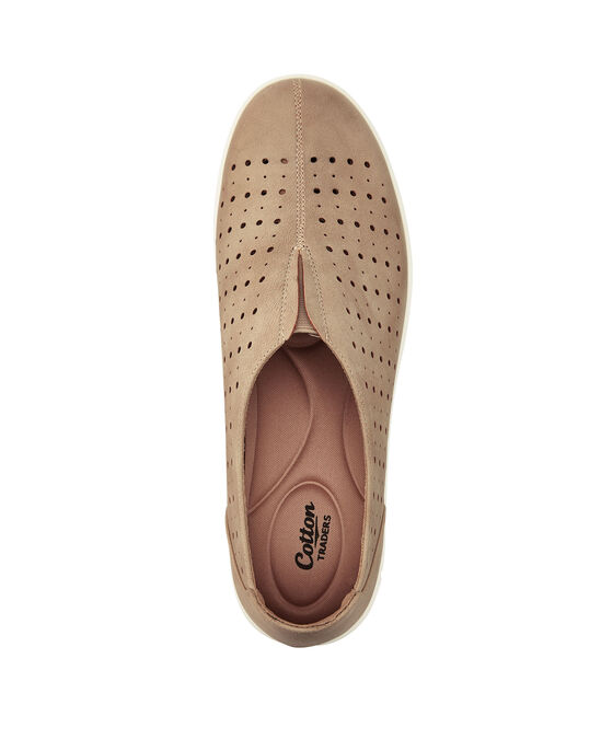 Laser Cut Slip On Shoes