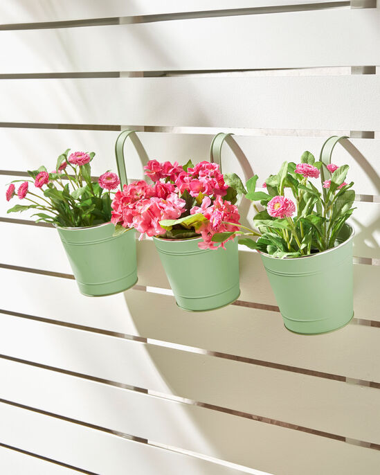 Pack of 3 x 6" Hanging Pots