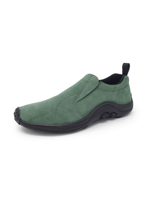 Men's Wide Fit Suede Slip Ons