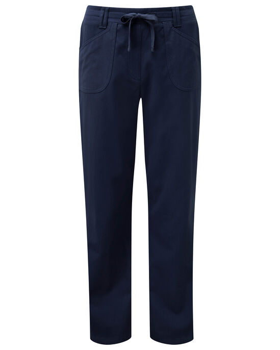 Wrinkle Free Straight Leg Pull-On Trousers