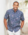 Short Sleeve Easy-Iron Print Shirt