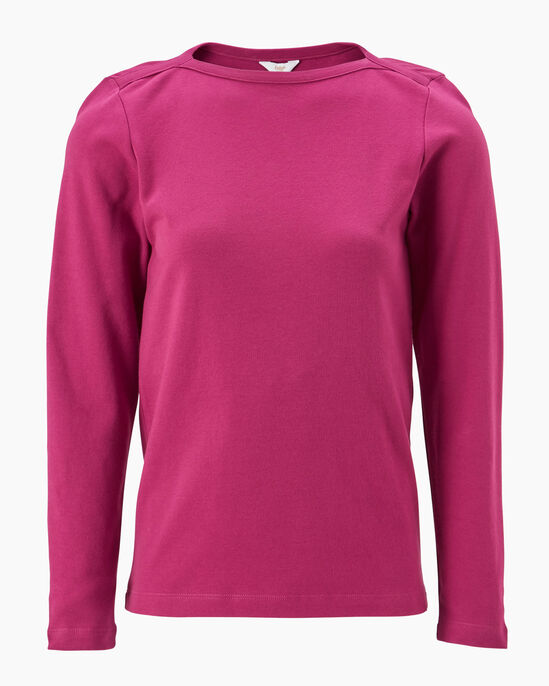 Cosy-Up Long Sleeve Boat Neck Top