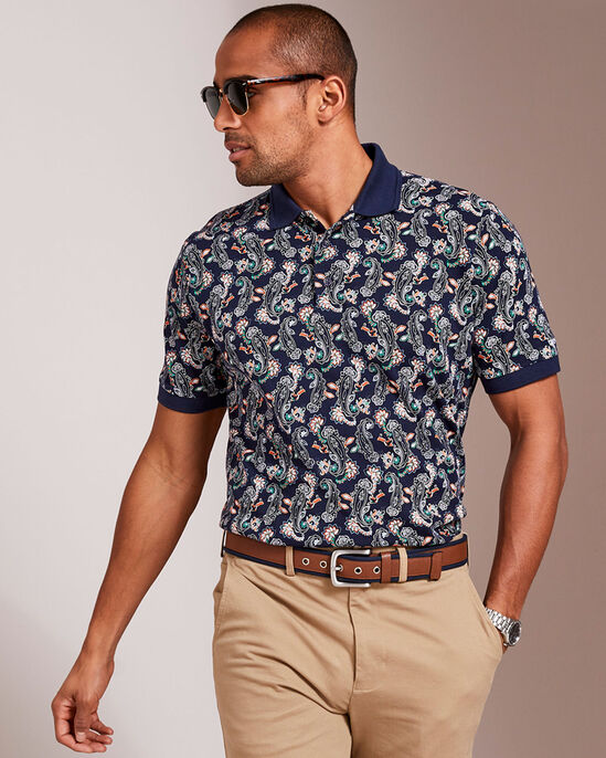 Guinness™ Short Sleeve Printed Polo Shirt