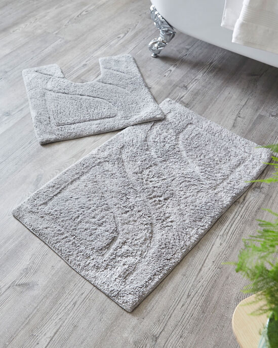 Bath Mat & Pedestal Set